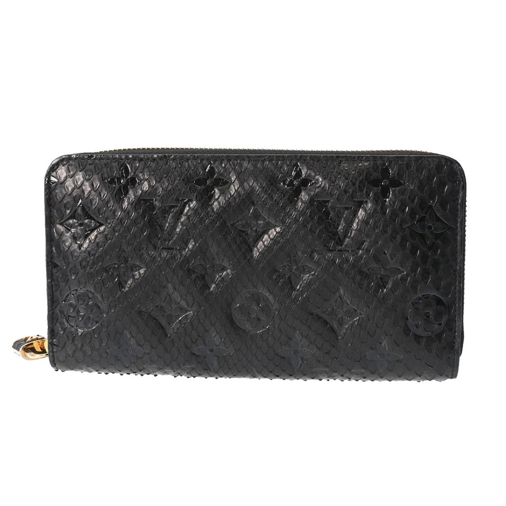 Louis Vuitton Long Monogram Python Wallet Zippy L… - image 1